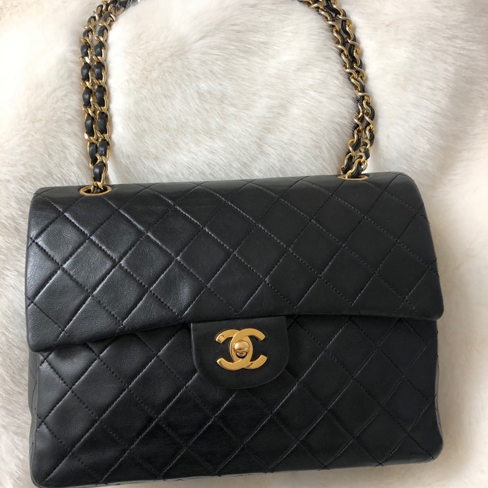 Chanel tall medium flap